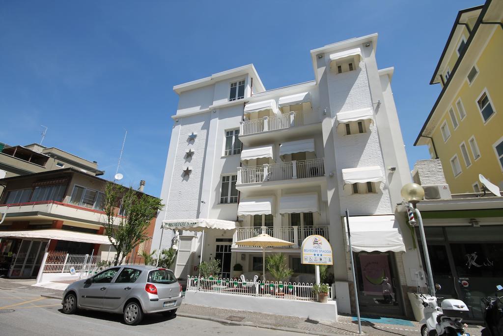 Hotel Belvedere Spiaggia Rimini Exterior photo